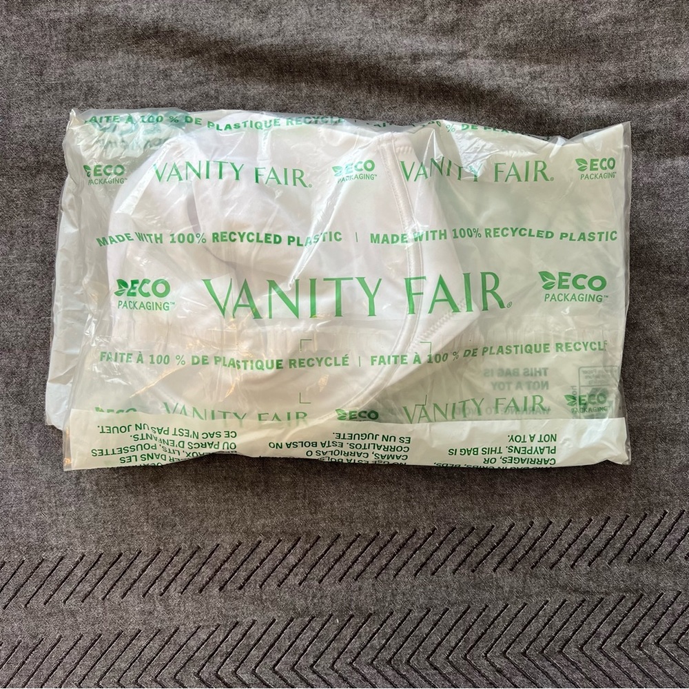 NWT Vanity Fair beauty back minimizer white bra - Picture 13 of 15